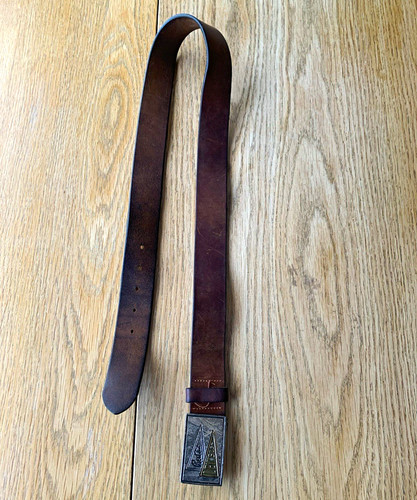Levi men brown leather - men's,
