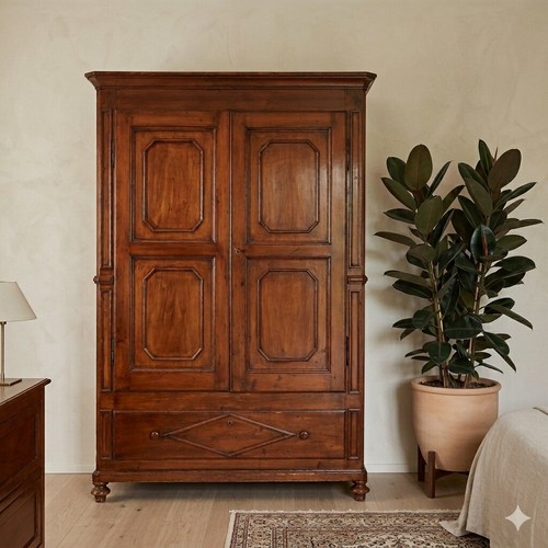 Antique wardrobe walnut - antique,