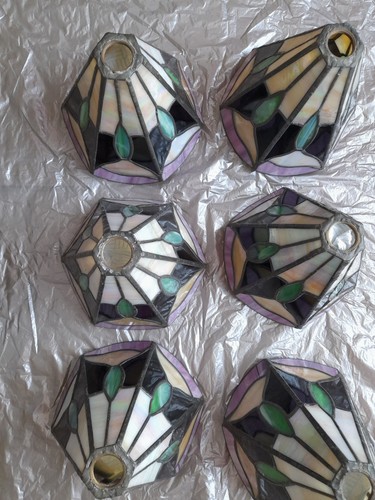 Set tiffany style stained - tiffany,