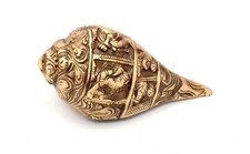 TBS Brass Conch Shankh Ganesha
