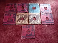9 X Original  Vintage REX 78