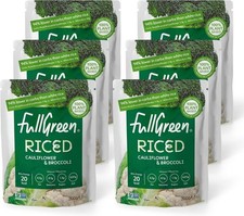 Riced Cauliflower and Broccoli, 100% Veg, shelf-stable, no preservatives, vegan