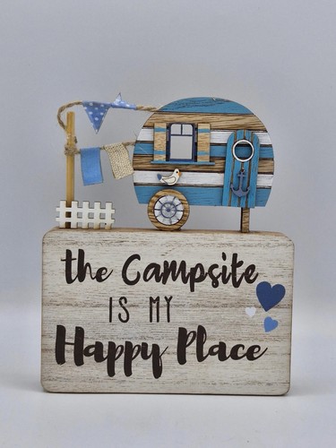 Wooden caravan scene - wooden, (the