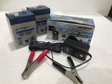 Kids Ride-On Sports Car BATTERIES, 2 x 4.5-6 VOLT With Charger