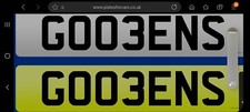 cherised number plates G003ENS