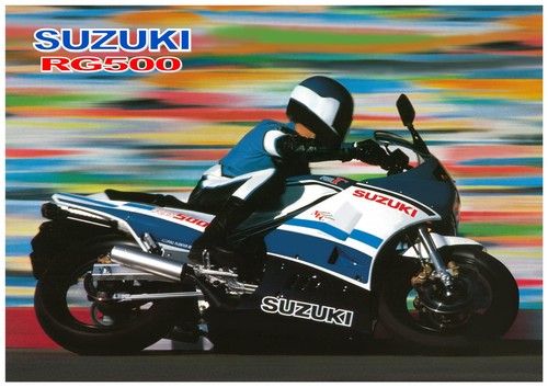 Suzuki poster rg500 - rg500, gamma