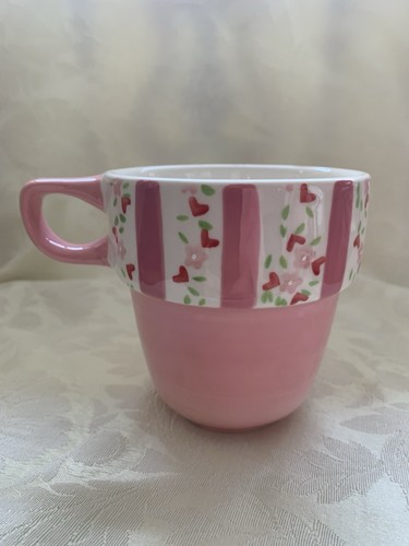Pretty pink floral - m,