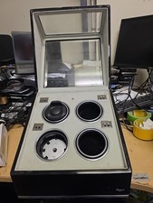 Rapport London Formula Quad Watch Winder - 100% UNTESTED- SPARES OR REPAIR ONLY.