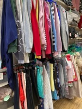 Wholesale Resale Bundle Large 16+ Ladies Top Blouse Jeans Dress Skirt Shoes Heel