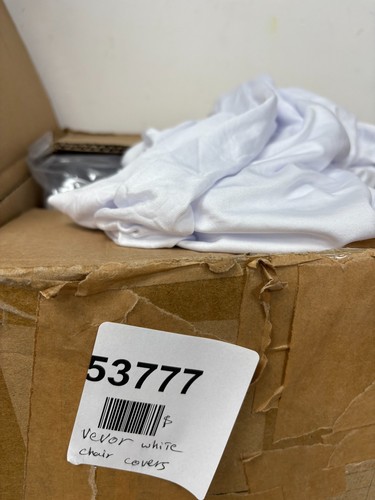 Vevor white stretch spandex - white,