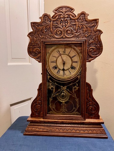 Antique waterbury clock co - ​antique,