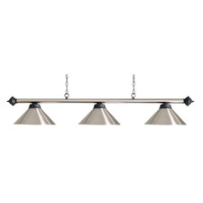 Pool Table Lights Brushed