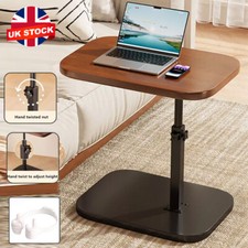 Adjustable C-Shaped Sofa Side End Table Coffee Laptop Table Living Room Bedroom