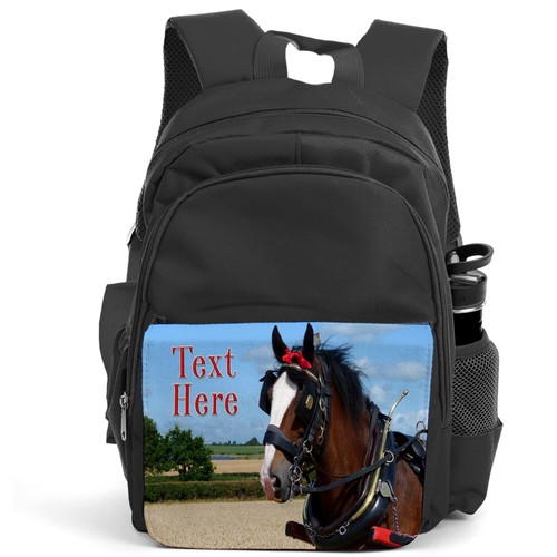 Personalised horse backpack - personalised,