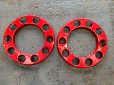 X2 COMMERCIAL VEHICLE WHEEL TRIMS FOR 22.5” WHEELS RED