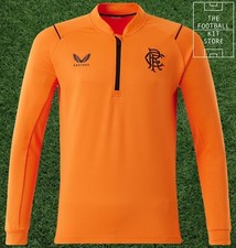 Rangers 1/4 Zip Training Top - Glasgow Rangers - Orange - Black Friday Sale