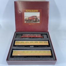 Ace Trains O Gauge Metropolitan 150th Anniversary Set Locomotive Coaches Boxed