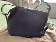 Amanda Wakeley Costner Dark Green Pebble Leather Bag New