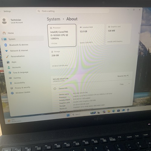 Fujitsu lifebook a3510 - fujitsu,
