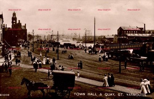 Hall quay from town - quay,