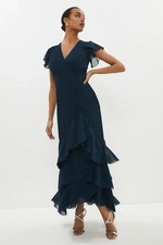 COAST CURVE NAVY BLUE CHIFFON