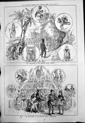 Old pantomime theatre - pantomime, royal