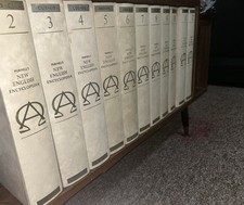 PURNELL'S NEW ENGLISH ENCYCLOPAEDIA 1965.  Set of 12 BOOKS VINTAGE COMPLETE SET