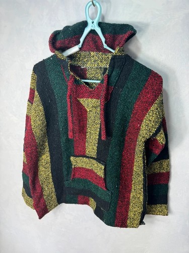Mexican baja hippie hoodie