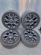 FIAT 500L ALLOY WHEEL SET 225/45/ZR17 735577032 1.2L DSL 5 DOOR 2013 ALLOY WHEEL