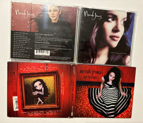 Norah jones lot cds - norah,