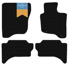 Fits Mitsubishi L200 Warrior 2015 on Floor Mats in Waterproof 3mm Rubber