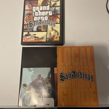 PS2 Grand Theft Auto San Andreas Complete – Manual & Map – Tested