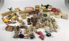 Sylvanian Families Lot of Small Animal Figures & Furniture Upcycling Project