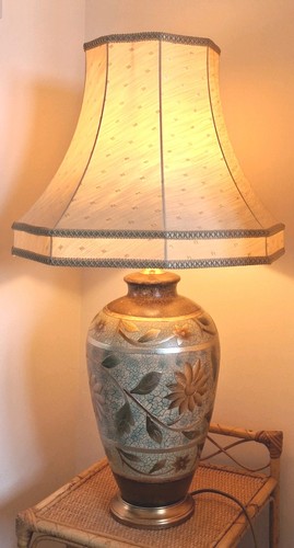 Large ceramic table lamp base - ,