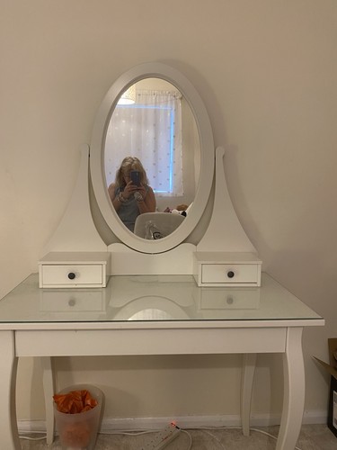 Large white ikea hemnes - white,
