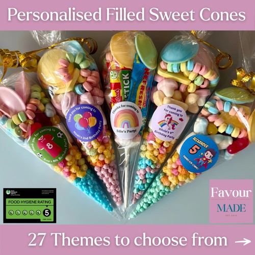 Sweet cones pre filled - pre,