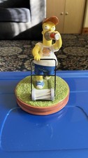 Coalport Porcelain Figure The Simpsons Will Work for Duff Homer Unboxed