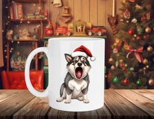 NORWEGIAN ELKHOUND  DOG FUNNY