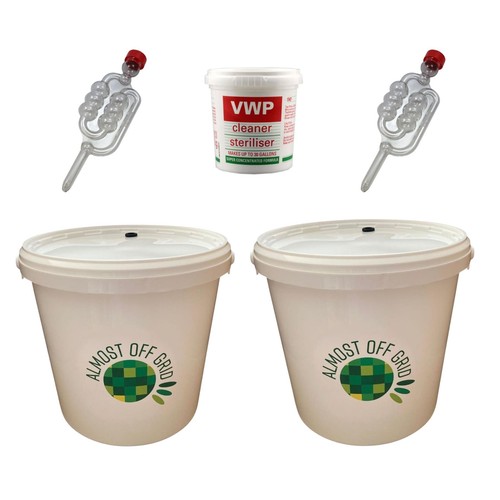 Litre fermentation buckets - litre,