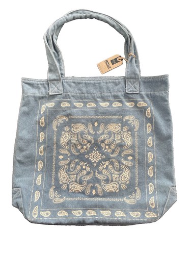 Fat face tote shopping bag - face,