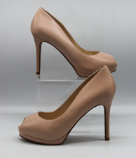 Nine West Nude Peep Toe