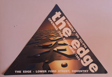 THE EDGE- FORMERLY ECLIPSE- 27CM X 18CM RAVE FLYER - OPENING 18/9/1992- COVENTRY