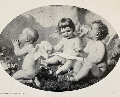 Group cherubs 1 - group, of