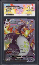 Pokémon TCG Charizard VMAX Shining Fates Holo Rare Card SV107/SV122 Ace 10