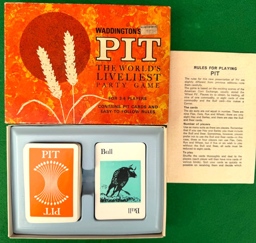 Pit vintage card - vintage,