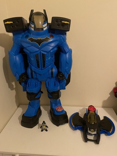 Imaginext batman batbot xtreme - imaginext,