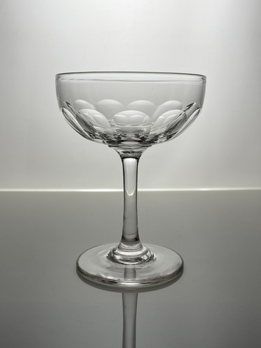 Victorian glass champagne - victorian,