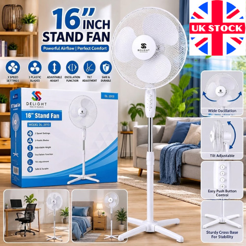 Stand fan oscillating - stand,
