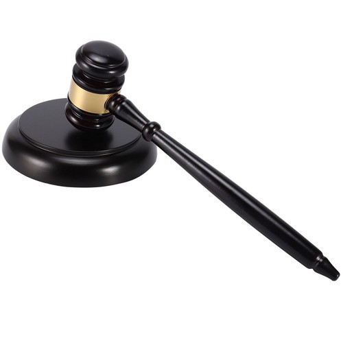 Wooden judge gavel auction - wooden, judge's
