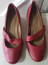 Hotter Poplar Size 6 Red